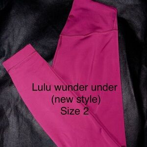 Lululemon smoothcover leggings deep luxe